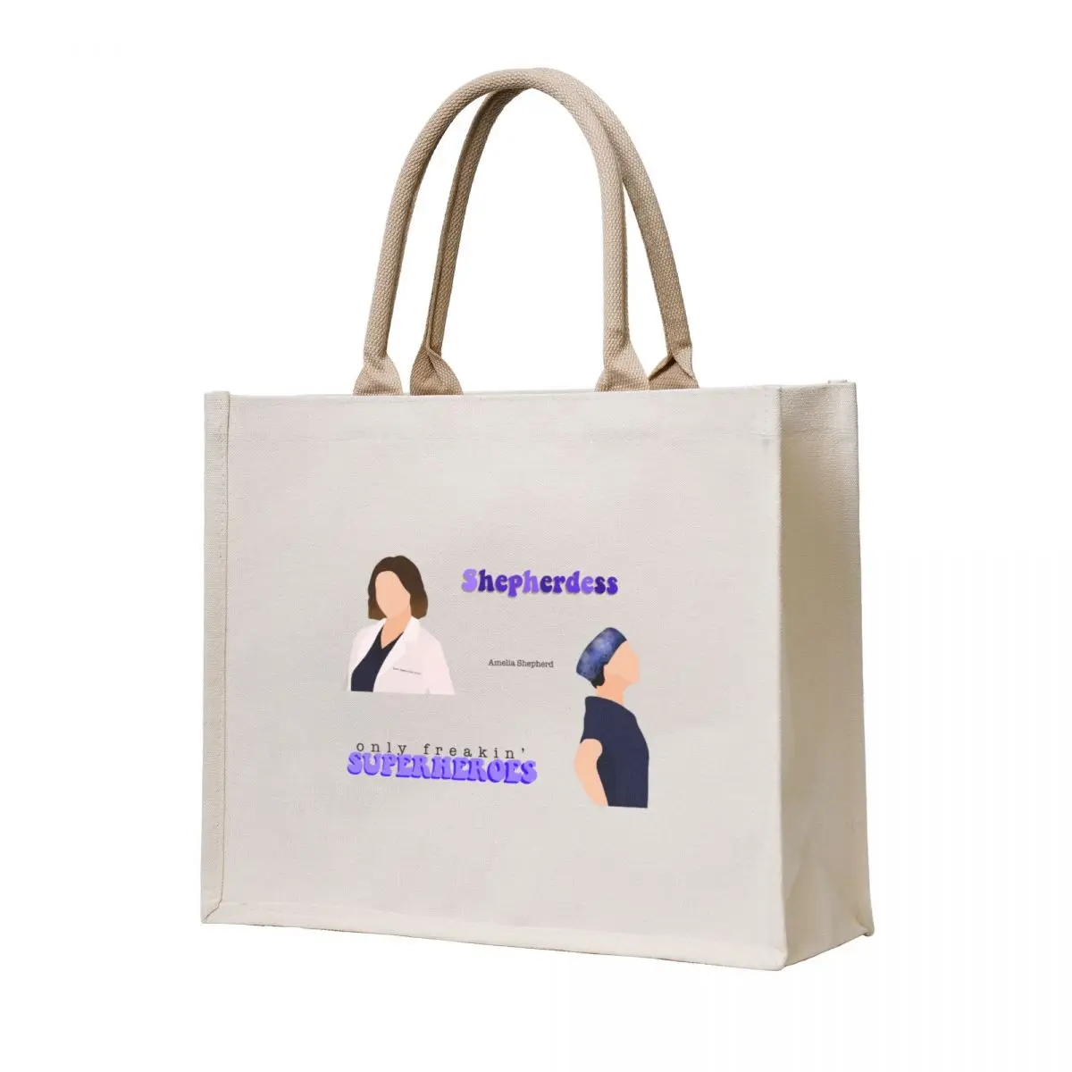 

Amelia Shepherd sticker pack Tote Bag bags woman 2025 shopper bag women reusable shopping bags cute tote bag