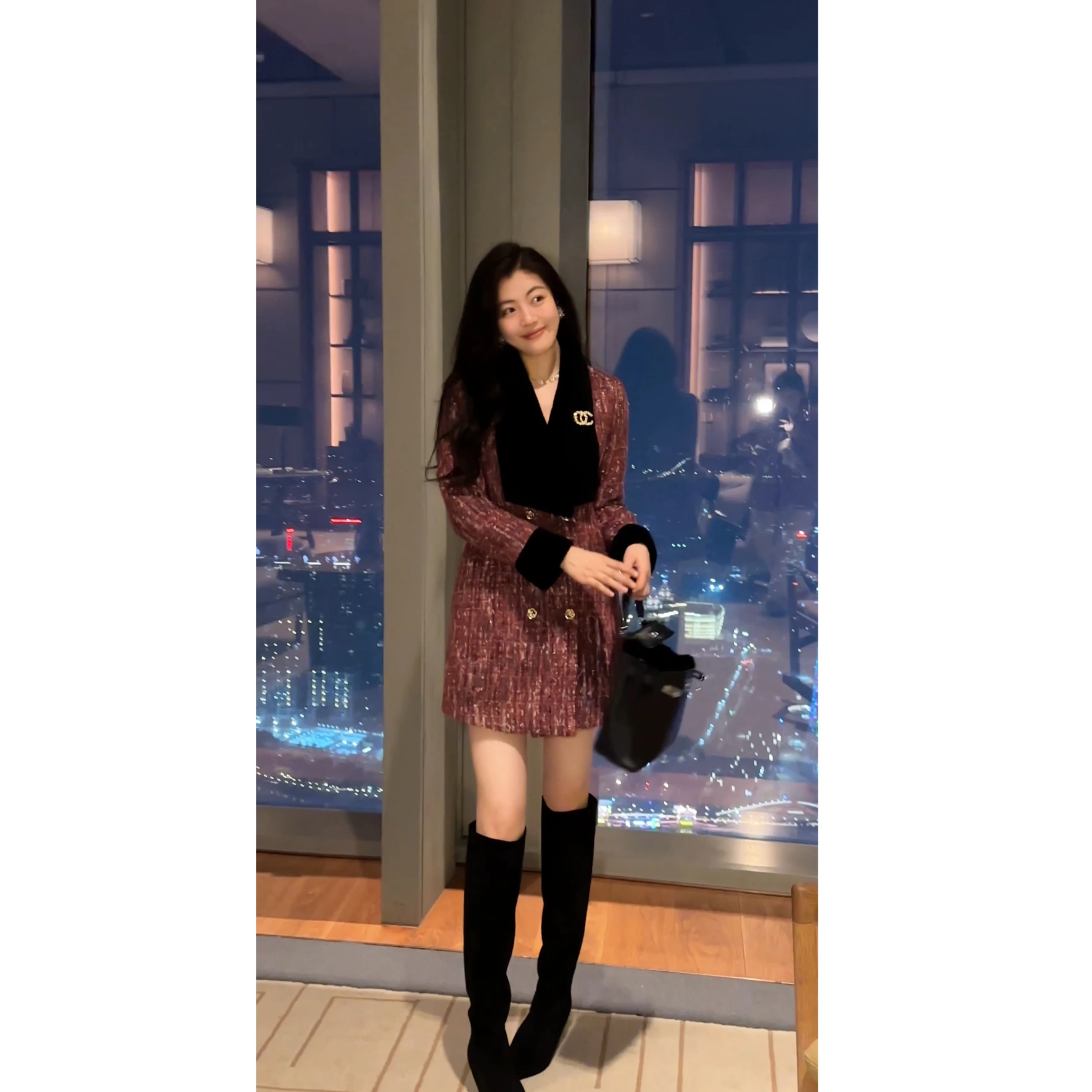 

NCOU Nicole Winter Faion High Waist ort Pants Ele Slimming Sle Luxury Feel Good Match with ort orts Women's Coat