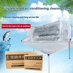 Air Conditioner Cleaning Washing Tool Wall Mounted Air Conditioning Cleaning Cover Dust Washing Tool