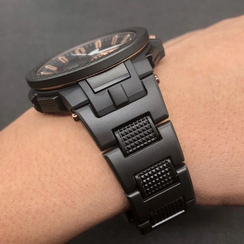 For Casio 5480 PRW-7000/7000fc strap Light Plastic Steel Watch