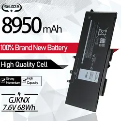 7.6V 68WH GJKNX 배터리 Dell Latitude 14 5480 5490 E5490 15 5580 E5580 5590 E5590 Precision 15 3520 3530 GD1JP 새 제품