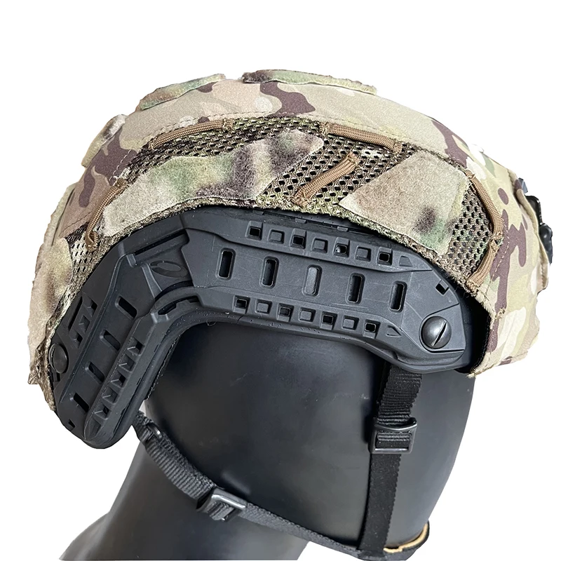 Juste de casque DulHelmet FAST/OPS-CORE/SF Multicam Juste de casque Airsoft Juste de protection pour casque Paintball Équipement 500D