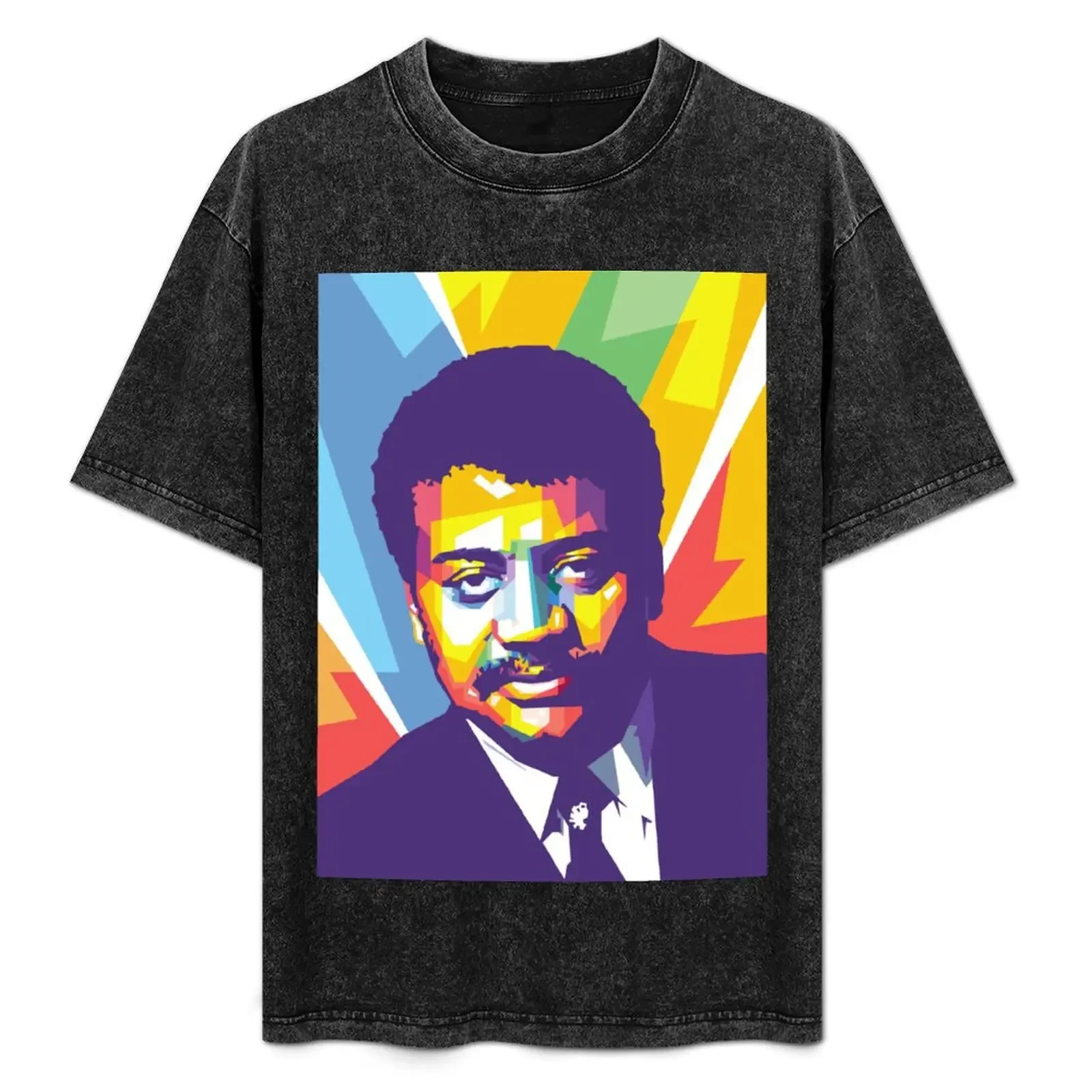 

Neil deGrasse Tyson T-Shirt Utility Work Short Sleeve Top