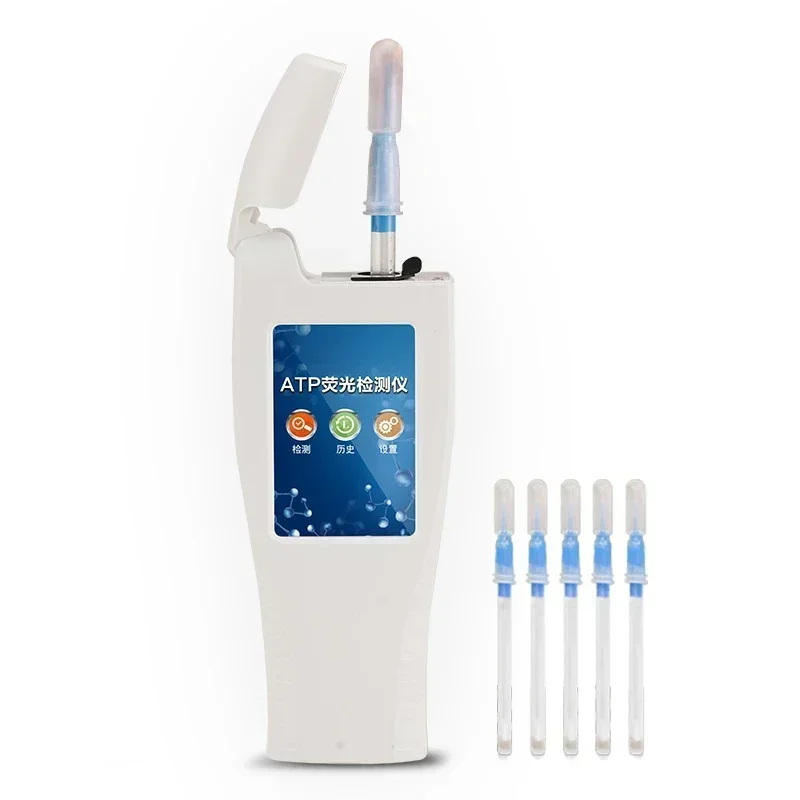 Portable Bacteria Hygiene ATP Meter Fluorescence Detector Germ Detection Test Tester Equipment for Soil Nutrient Testing