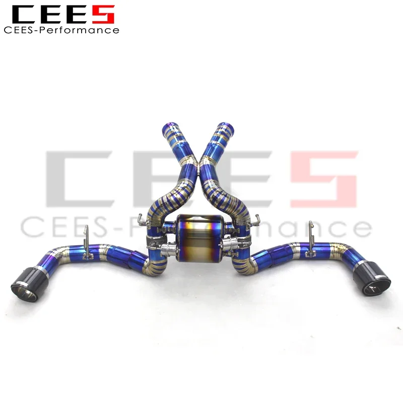 

Высокопроизводительный выхлоп CEES Catback для McLaren 540/540C 3.8T 2015+ - управление клапаном, глушитель в комплекте