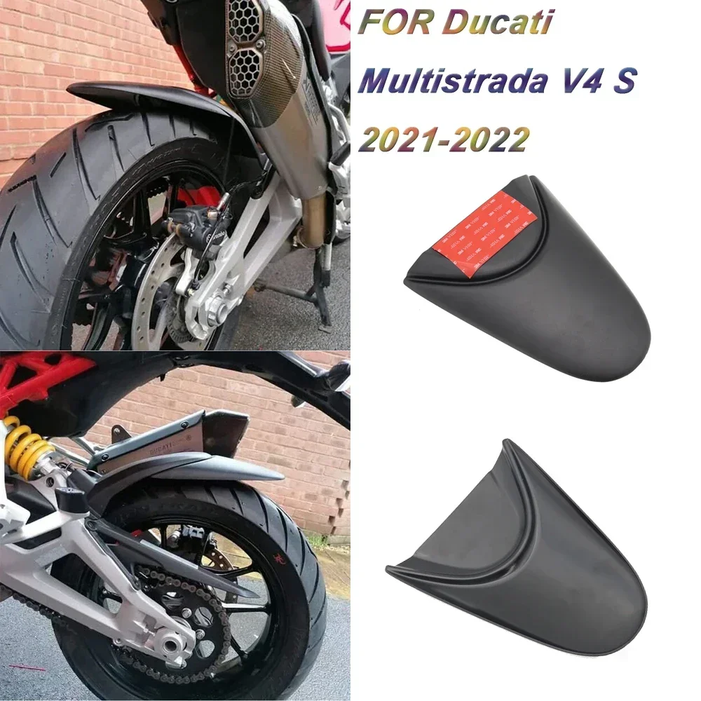 

New Motorcycle Rear Front Fender Mudguard Adventure Fender Forward Splash Guard FOR Ducati Multistrada V4 S Pikes Peak 2021 2022