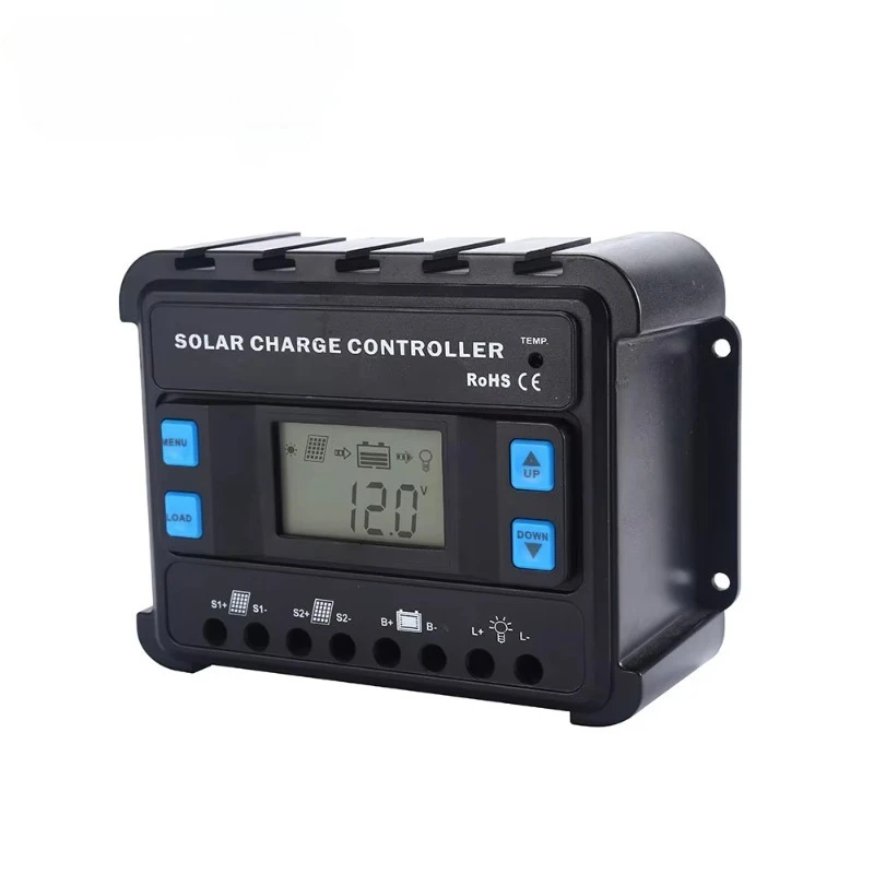 12v/24v Solar Panel Voltage Regulator 60A with LED Indicators