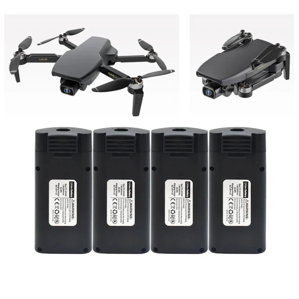 La più recente batteria per telecomando 7.4V 3000mAh Sg108 sg-108 UAV per Sg108 GPS 4K Brushless RC UAV pezzi di ricambio neri