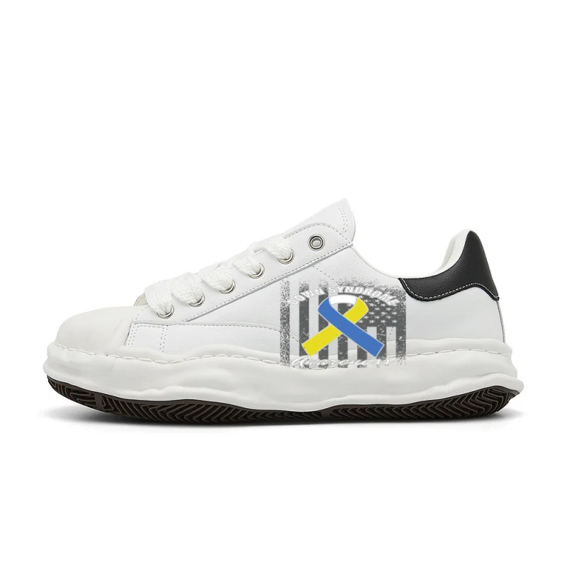 

Down Syndrome AwarenessVintage Fashion Street Sneakers，The design is retro, stylish, comfortable, and versatile，Suitable for str