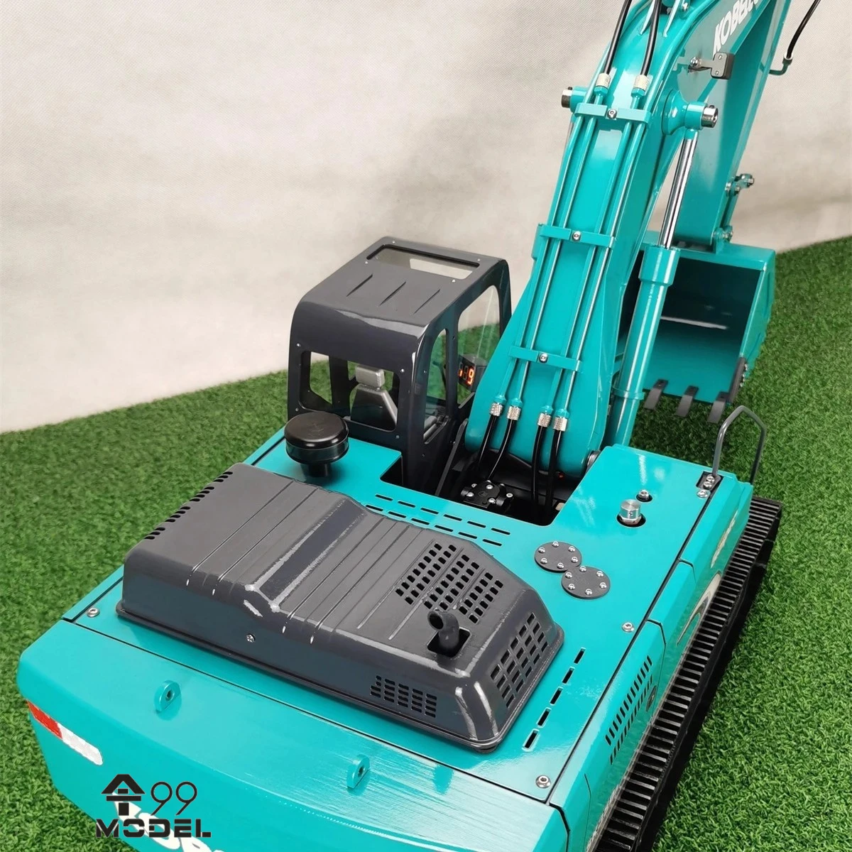 350 Hydraulic RC Excavator Metal Model 1/14 Tracked Excavator Construction Machinery RTR Version Remote Control Truck Model Toy