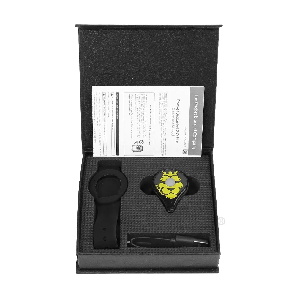 Ajuste Manual automático USB recargable para Powermon Go Plus pulsera reloj Digital banda de dientes azules interruptor accesorios de juego