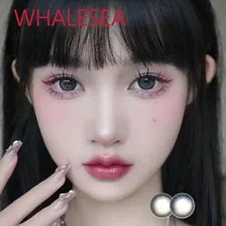 Coslens Blue Dolly Eyewear 14.50mm  Contact Lenses with Prescription Anime Cosplay Accessories lentes de contacto Whalesea