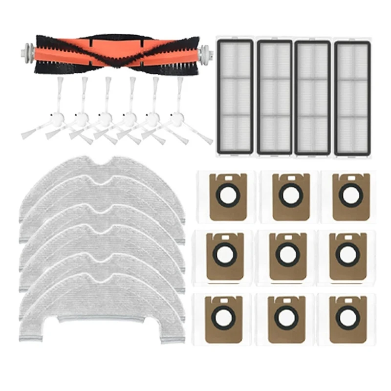 

For Dreame Bot D10 Plus RLS3D Robot Vacuum Cleaner Hepa Filter Mop Main Side Brush Dust Bag Replacement Parts
