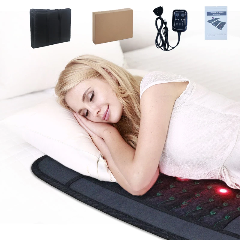 Btws Professional Photon Negative Ion Heating Pad Far Infrar Amethyst Cushion Chair Mat