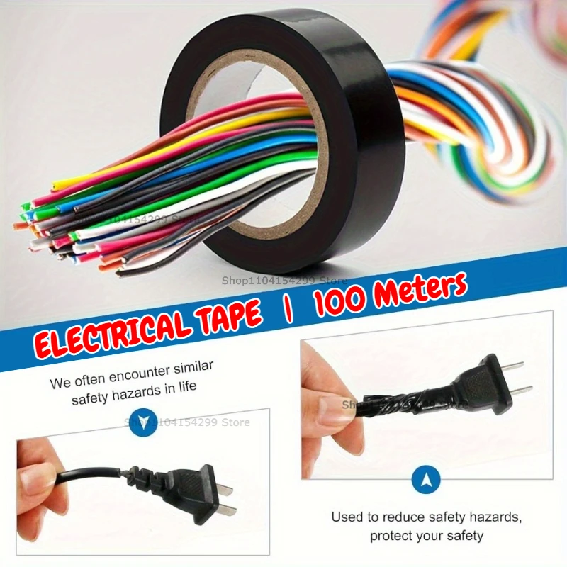 5/10pc Electrical Insulating Tape Heat Resistant Harness Insulation Automotive Tape Self Adhesive Electric Wire Protection Tapes