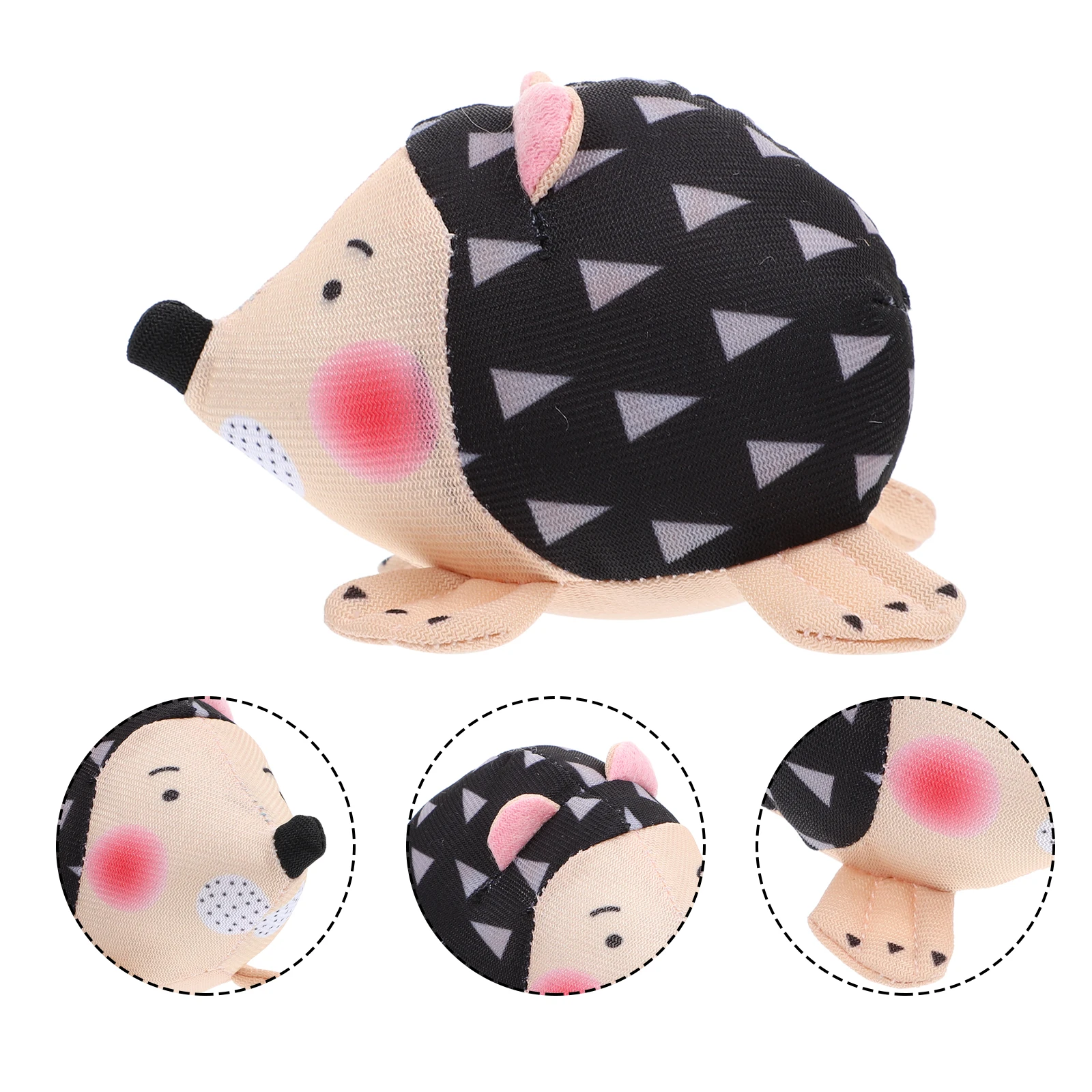 

2 Pcs Hedgehog Needle Bag Pin Holder Sewing Stylist Cushion Needles Pincushions DIY Craft Accessories Polyester Material Durable