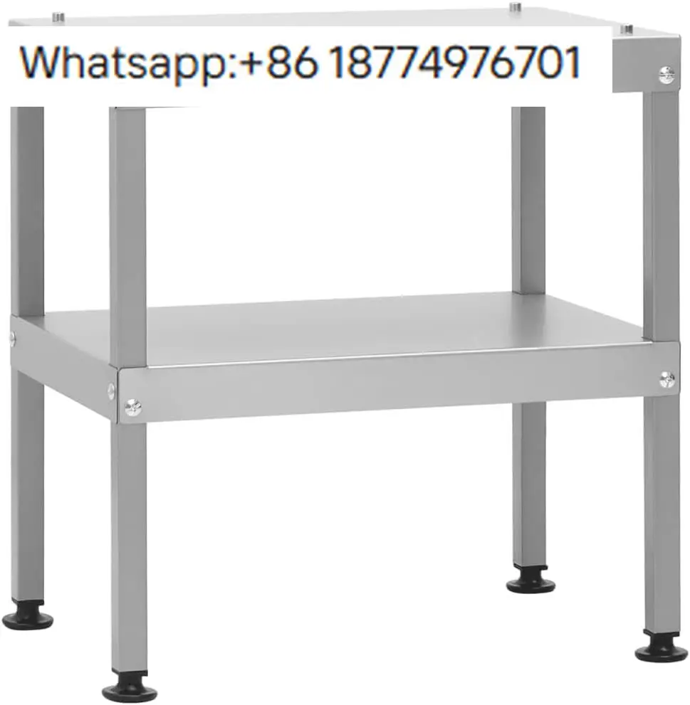 

Газовая настольная печь-коптильня для пиццы и приготовления пищи с регулируемыми по высоте ножками, рабочая станция из нержавеющей стали с квадратными ножками