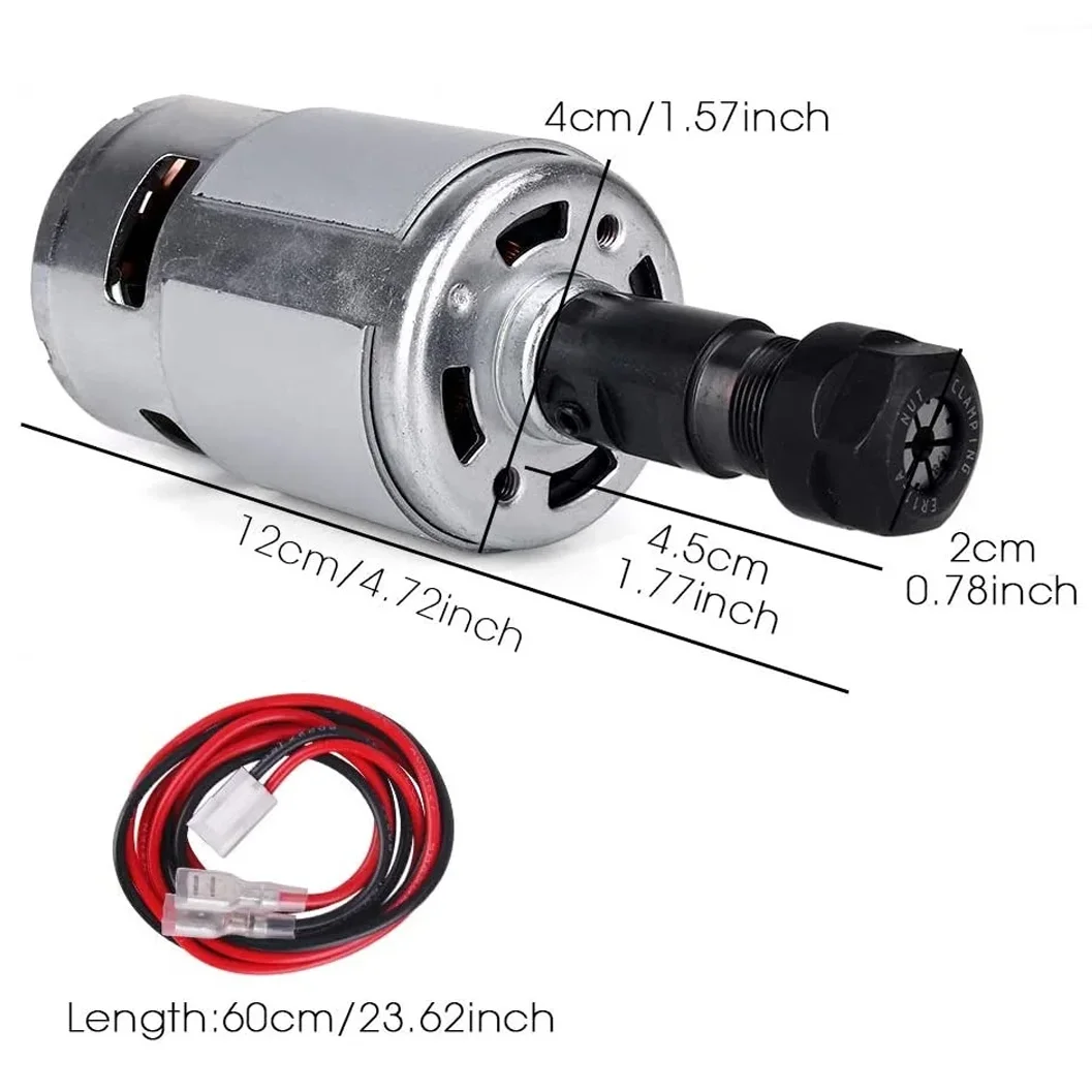 Imagem -02 - Topdirect-cnc de Alta Potência do Eixo Motor 775 3018 Pro 20000 Rpm para Madeira Corte Ferramentas para Trabalhar Madeira