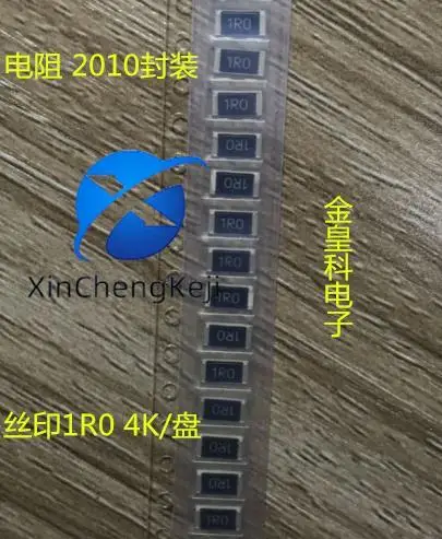 

50pcs original new 2010 resistance J 1R 1 Ω precision 5% 5025 silk screen 1R0 3/4W 100 pcs 8 yuan