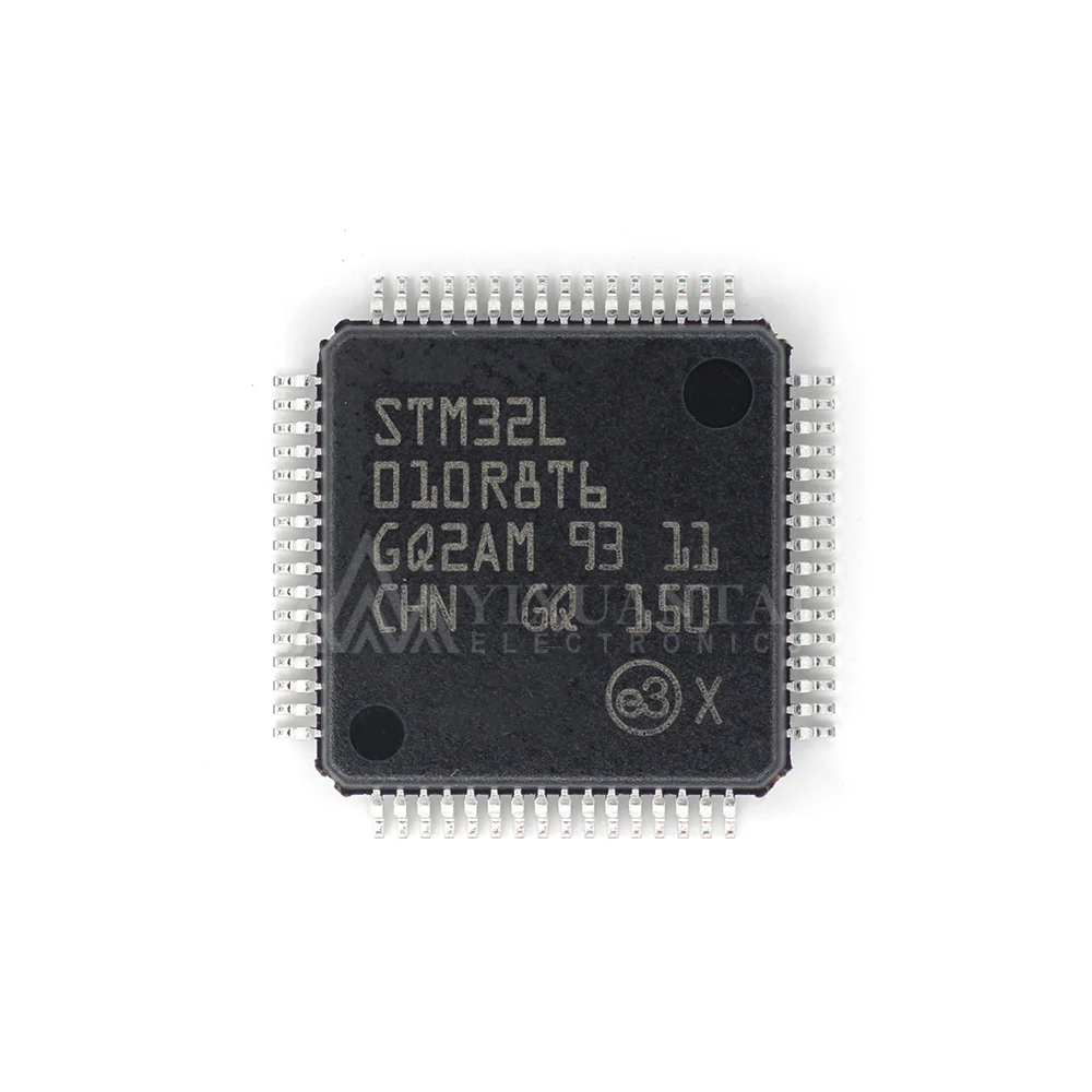5pcs/lot STM32L010R8T6 Ultra Low Power 32-Bit Microcontroller MCU IC LQFP 64-Pin 64KB Flash Embedded Control Chip