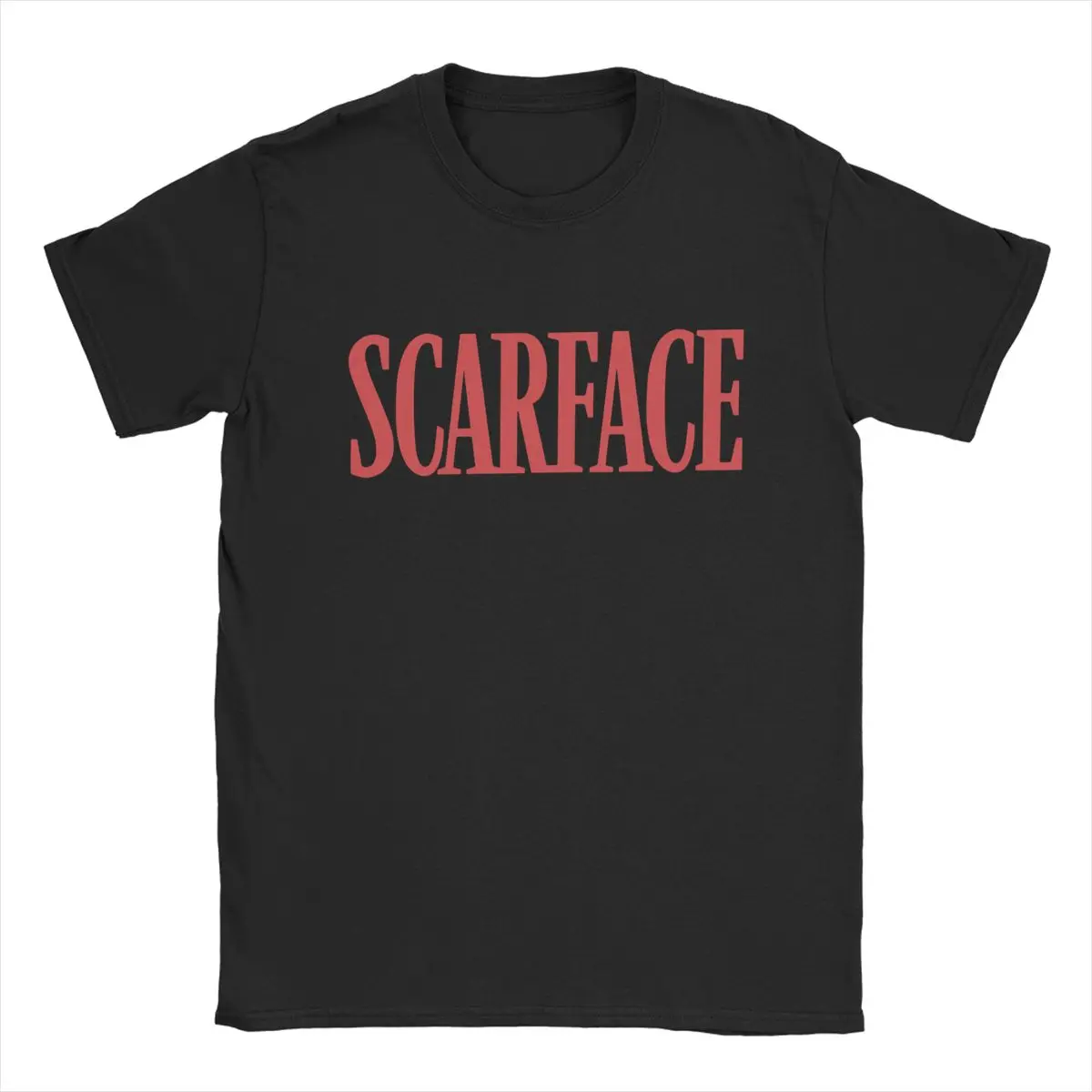 Men's Scarface Logo T Shirt 100% Cotton Clothes Vintage Short Sleeve O Neck Tee Shirt New Arrival T-Shirts