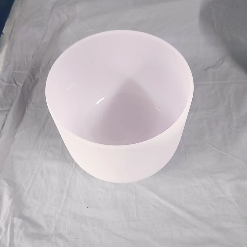 Hye-eun 6/7/8inch Gemstone Fusion Crystal Singing Bowl ,Sound Bath Singing Bowls with  for Meditation Cleansing Stress Relief
