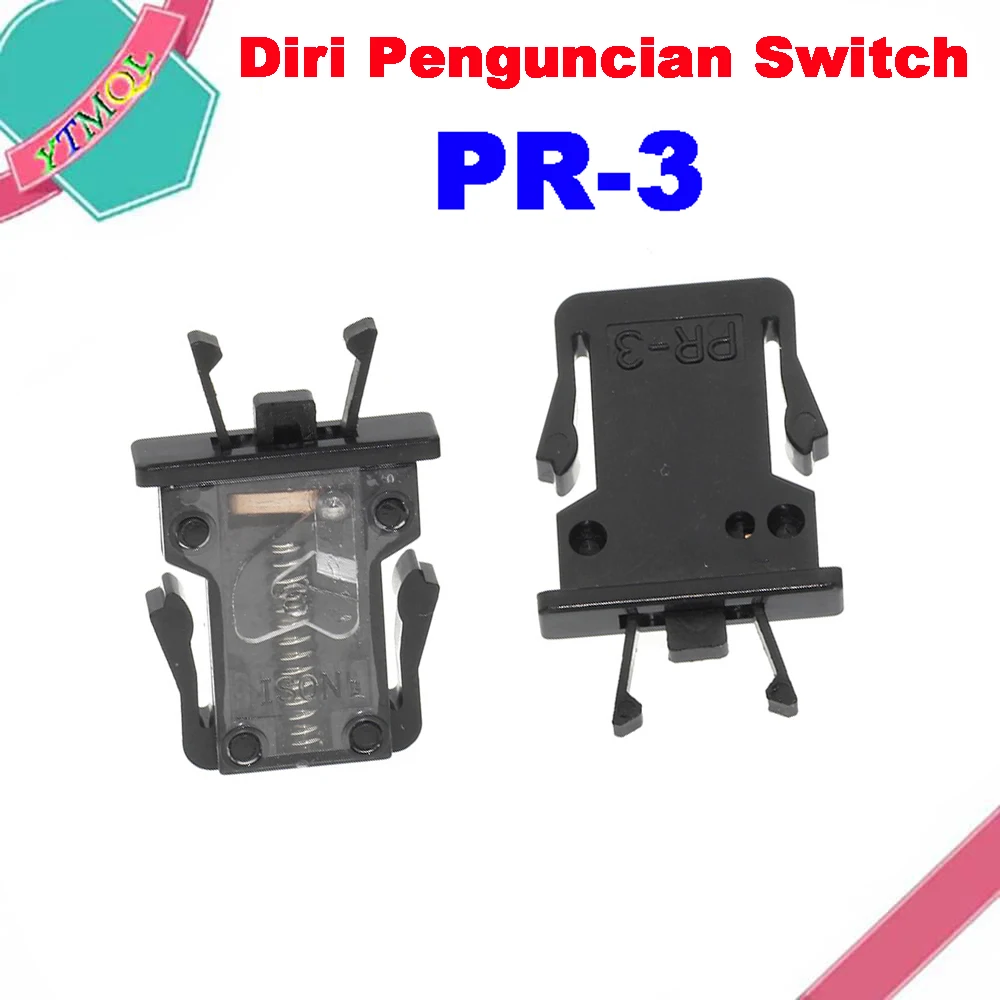 5 Pcs Kunci Pintu Switch PR-03 Kunci Switch Box/TV/Musik Kotak Hadiah Switch Diri Penguncian Switch PR-3