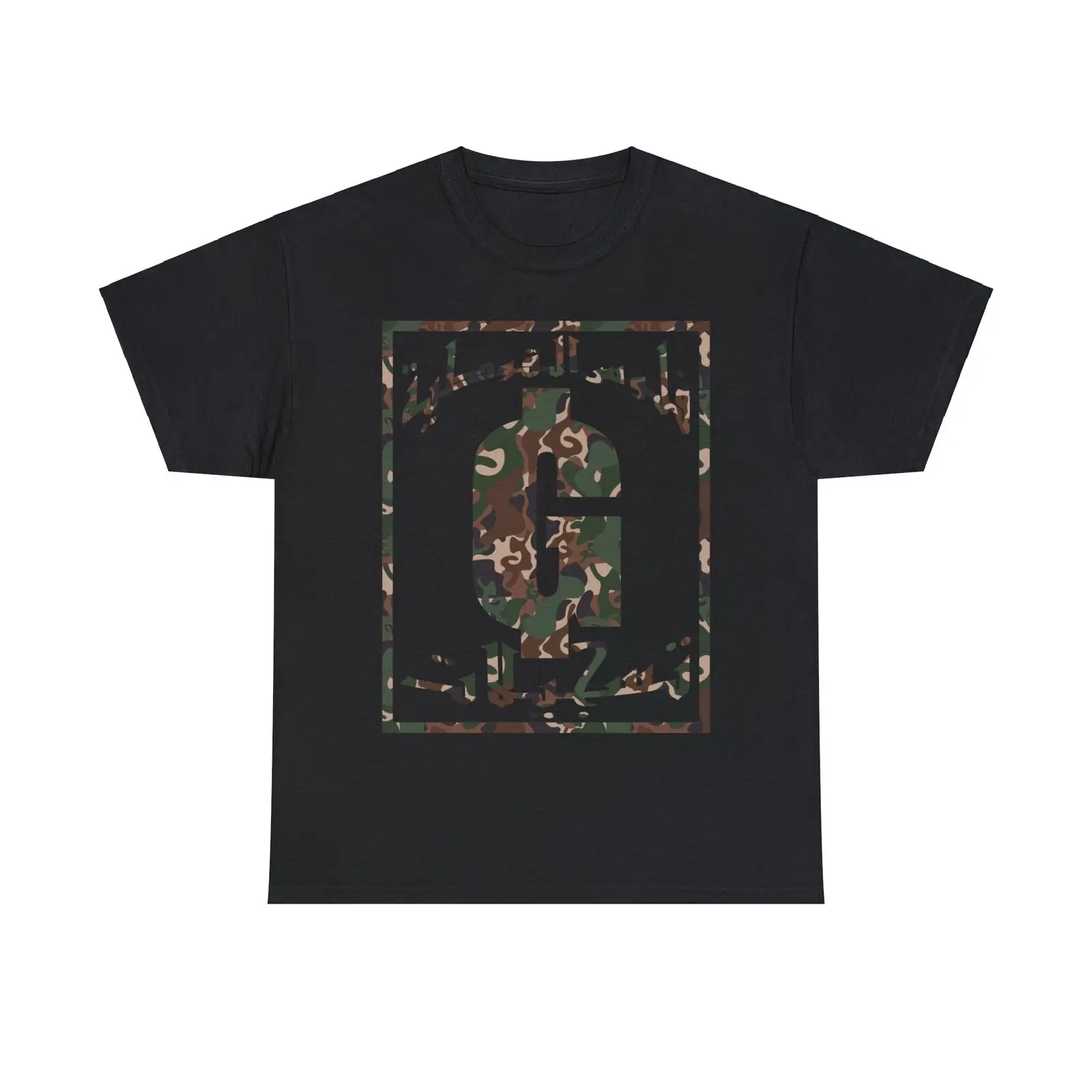 Goth Money Records - GMR Arabic Camo Box Logo T-Shirts - Goth Money Wear Merch