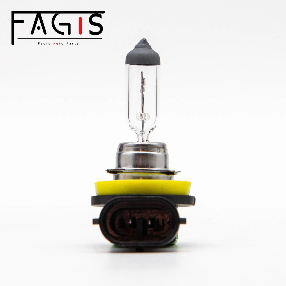 Fagis 2 Pcs H11 12V 55W 3350K Warm White Fog Light Auto Lamp Halogen Headlight Bulbs Fog Lights Car Accessories