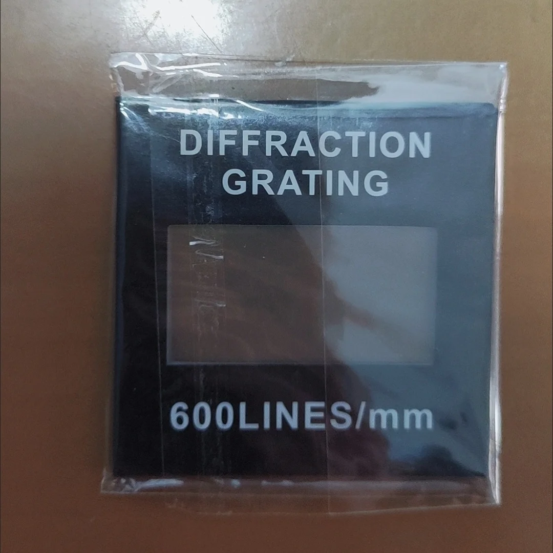 50 100 300 500 600 Lines Holographic Diffraction Grating Sheet Reflective Spectral Grating for Physics Teaching Demo