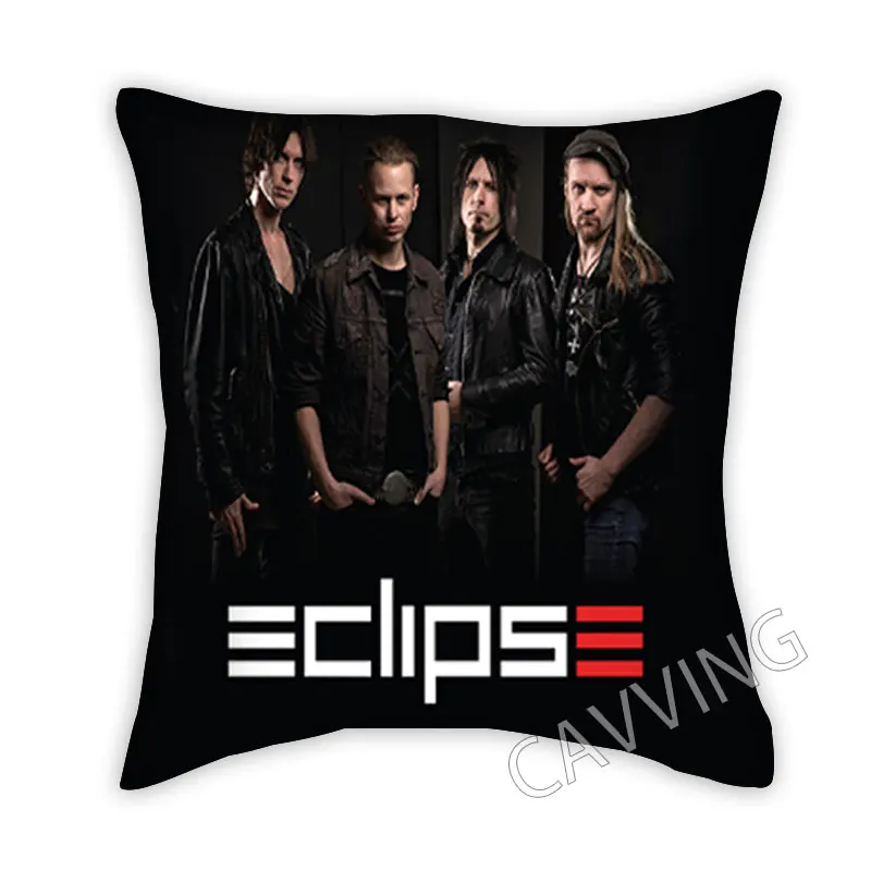 Eclipse Band  3D Printed Polyester Decorative Pillowcases Cover Square Zipper Pillow Case Fan Gifts Home Decor