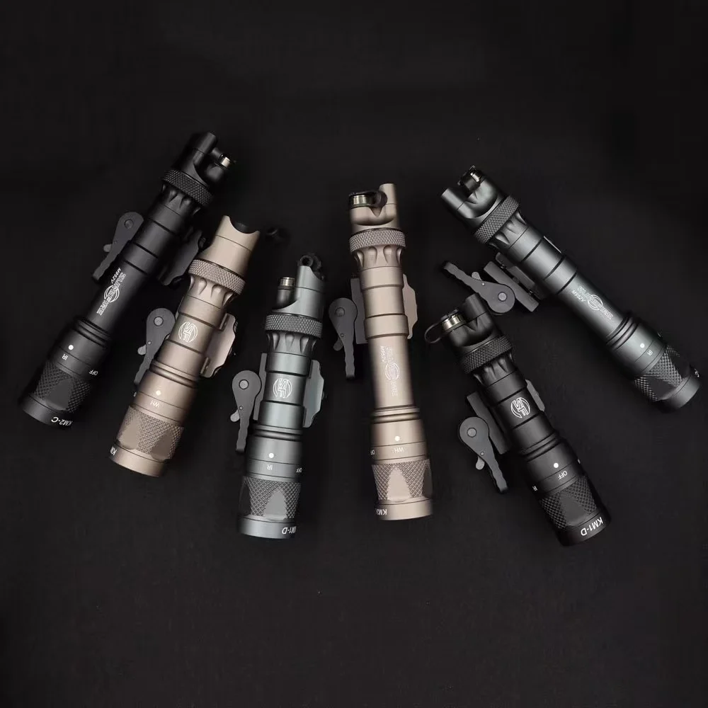 Tactical Airsoft SOTAC M323V M622V with IR M640V M640DF M340C M340V Series Strong Light Outdoor Hunting Rifle Scout Flashlight