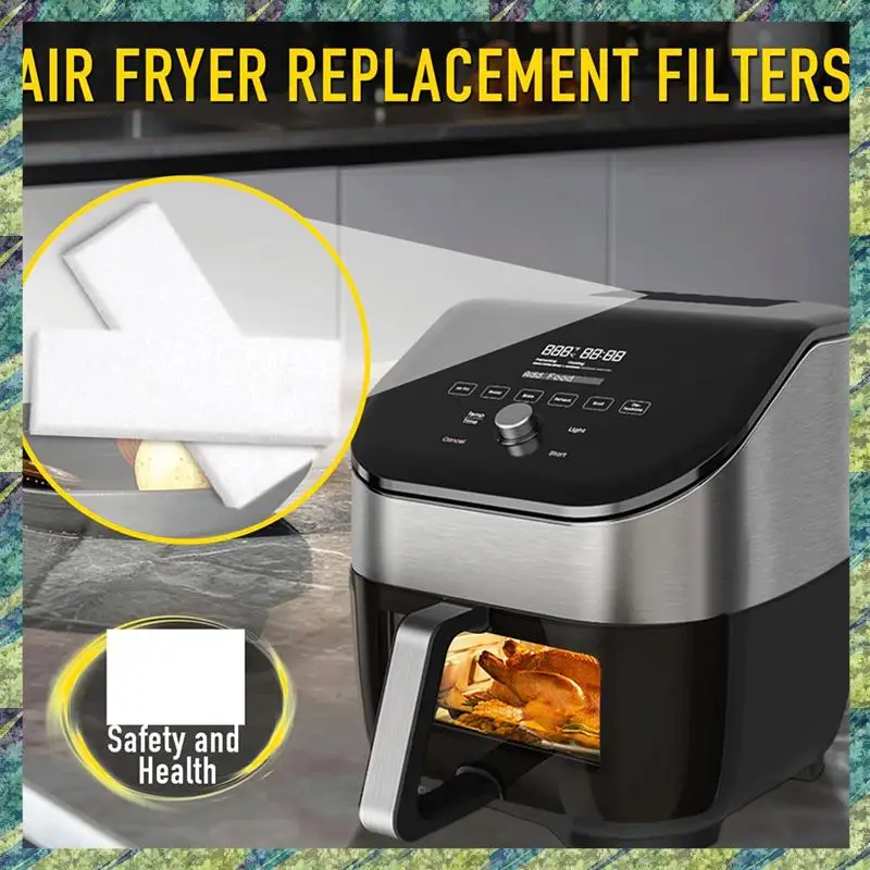 Nana 12PCS Air Fryer Filters, For Instant Vortex Plus 6 Quart Air Fryer With A Filtration System,Effective At Removing Odors