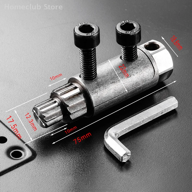 Faucet Angle Valve Broken Wire Extractor Universal Damage Screw Slide Tooth Removal Tool Water-Pipe Valve Repair For 4/6 Points
