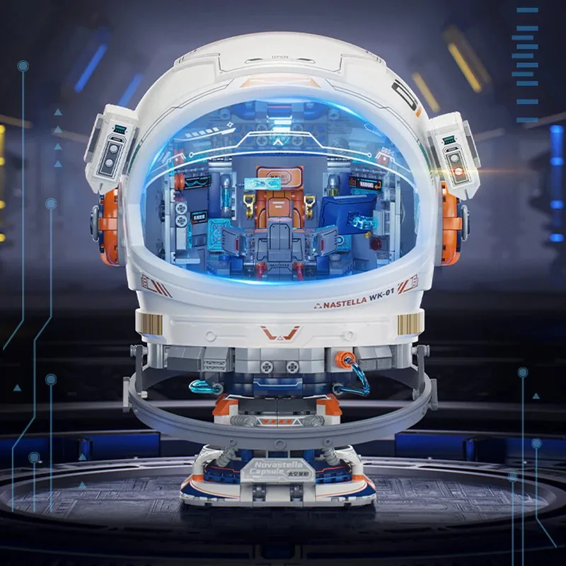 

Creative Expert Engine Space capsule astronaut helmet Model Building Blocks Brick Puzzle Toys Birthday Gift Set 1400pcs