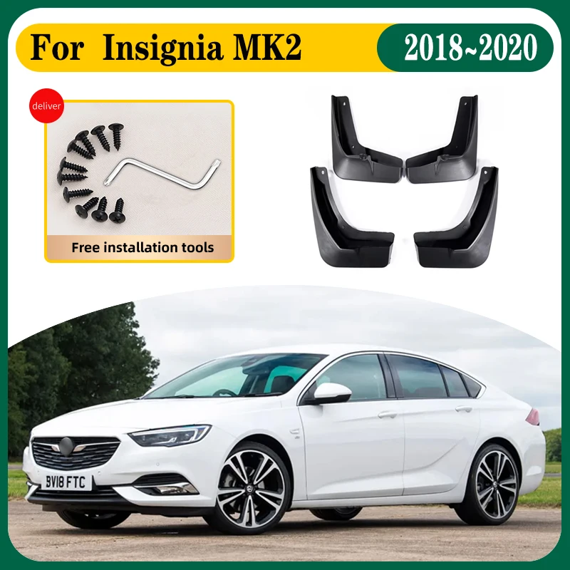 

for Opel Insignia Vauxhall Insignia Buick Regal Holden Commodore MK2 2018~2020 Mud Flaps Mudguards Splash Fender Car Accessories