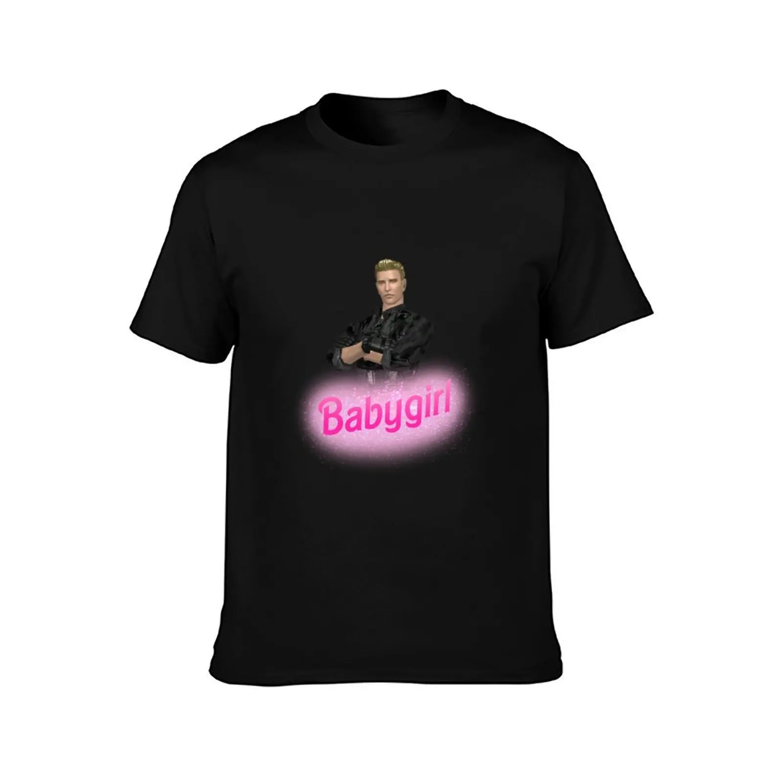 Albert Wesker Babygirl T-Shirt Classic Graphic Short Sleeve Top T-Shirt