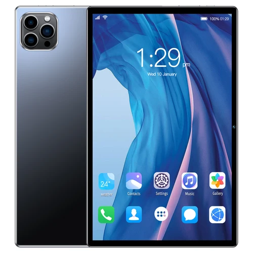 Imagen 2 del producto Nueva tableta Pc Android de 10,1 pulgadas Google Play Octa Core cámaras duales Dual SIM 3G tabletas de llamadas telefónicas Bluetooth Wifi 4GB + 64GB ROM