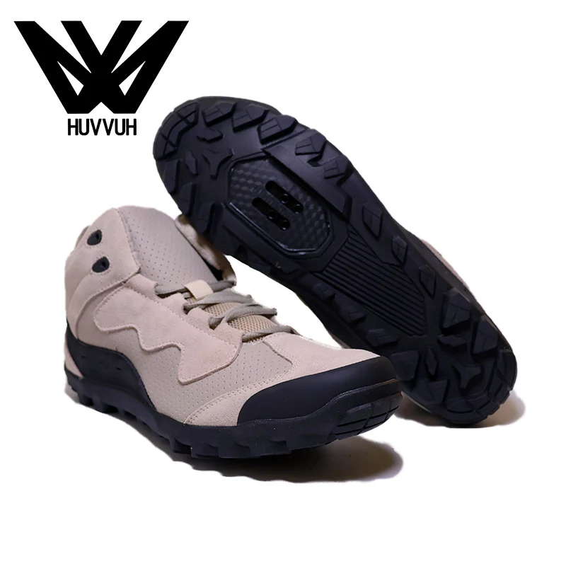 

XC/Trail/Gravel Cycling Shoes Tênis Masculino Men's Gravel Road Bicycle Sneakers SPD Cleats System Suede Upper MTB Shoes MTB-188