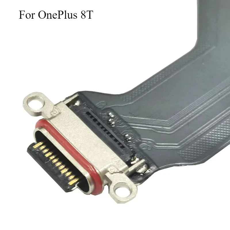 Новый порт зарядного устройства для OnePlus 8T Type C, замена KB2001 KB2000 KB2003 KB2005 6,55 дюйма, USB-порт для зарядки, док-станция, запасная часть