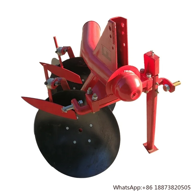 

Farm tillage machine Tractor mounted 2 blades round tube disc plough