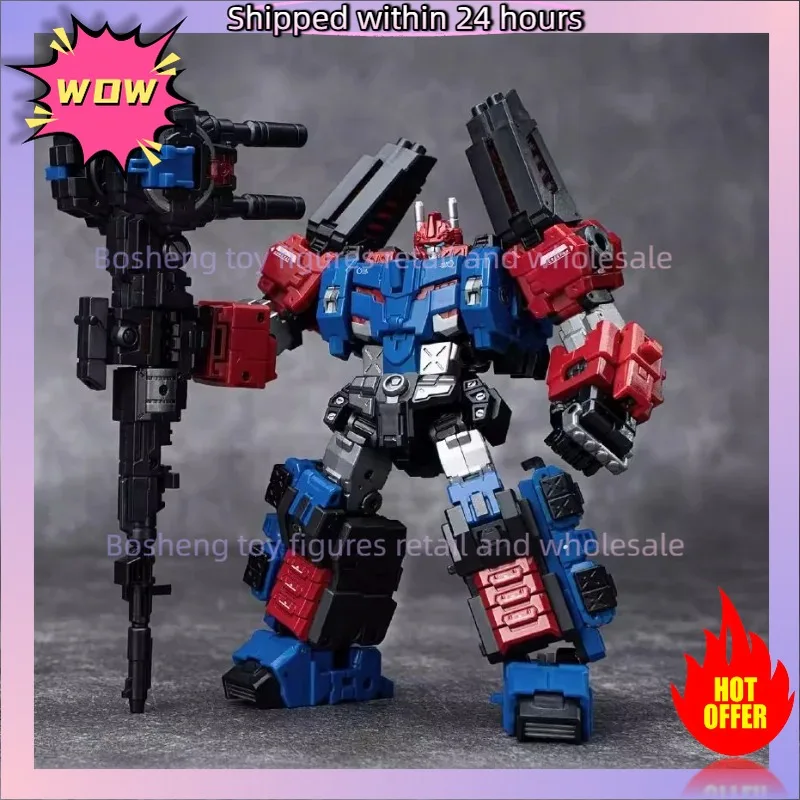 

In Stock Transformation Toys Iron Factory IF EX-44M EX44M Ultra Magnus Commander Mirror Version Action Figures Collection Gifts