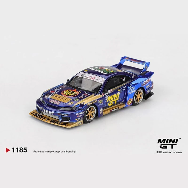 MINI GT 1:64 #1185 Nissan LB-Super Silhouette S15 SILVIA Alloy Die