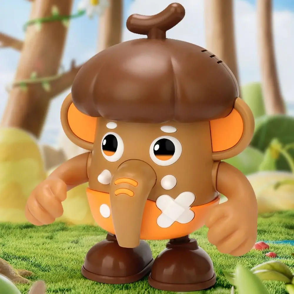 Plastic Kids Interactive Dancing Toy Simulation Swinging French Fries Electric Dancing Toys Flexible Craft Decor