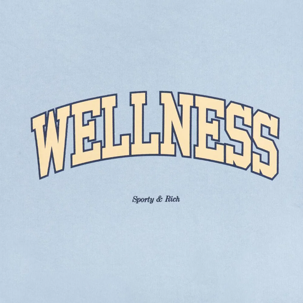 Unisex Men Women Vintage Style Sport Make You Health Letters Printing 90's T Shirts Sky Blue Loose Cotton Short Sleeve Tops Tees