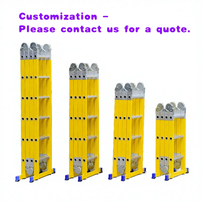 

Многофункциональная портативная комбинированная алюминиево-стеклопластиковая лестница-трансформер, складная, регулируемая, современная, безопасная.