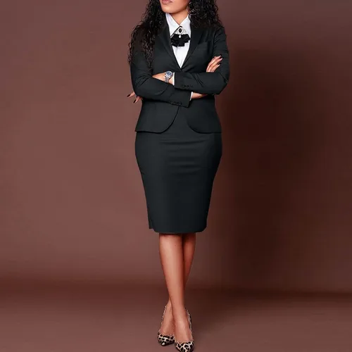 Conjuntos de dos piezas para mujer, Top de manga larga con cuello vuelto y falda Midi elegante, ropa de calle alta, traje de playa informal, primavera 2025