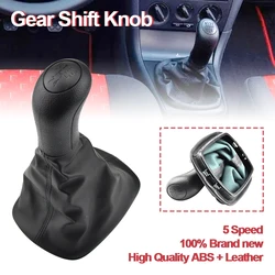 5 Speed Gear Stick Shift Knob For Skoda Octavia A4 MK1 Sedan 1996 1997 1998 1999 2000 2001 2002 2003 2004 2005 2006-2011