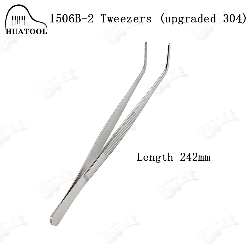 Piano tuning service tool adjustment Take and place paper ring tweezers Ring tweezers washer clamp 1506AB