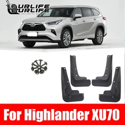 Mudguard Fender Mud Flap Guard Splash Mudguards Car Accessories For Toyota Highlander Kluger XU70 hybrid 2021 2022 2023 2024